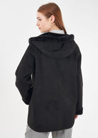 Yes Zee Cappotto Donna Nero O026 KV00 0801 YES ZEE