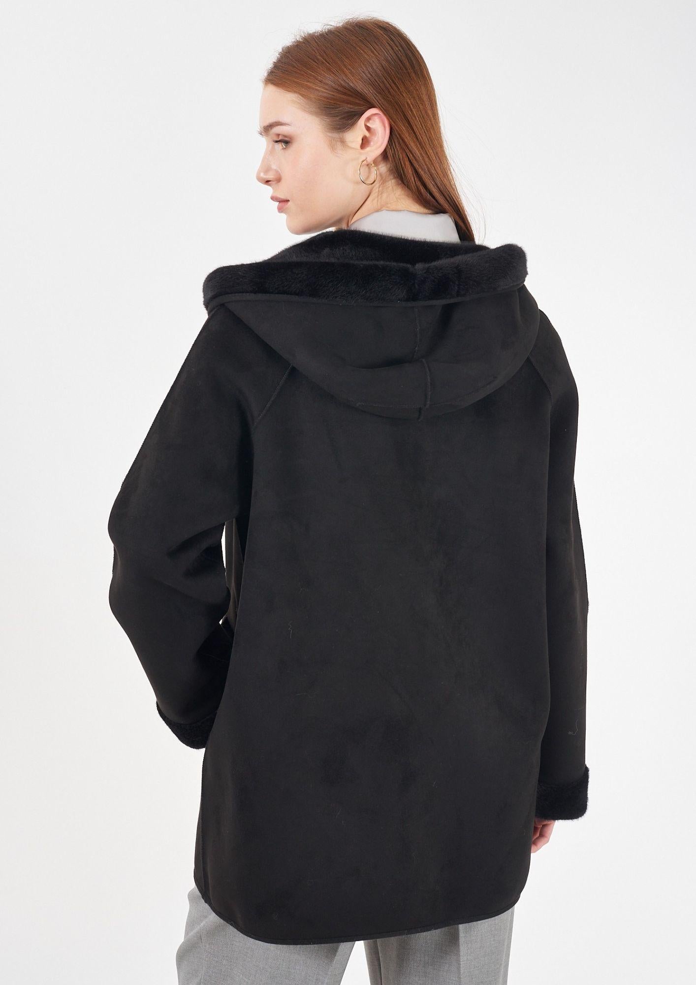 Yes Zee Cappotto Donna Nero O026 KV00 0801 YES ZEE