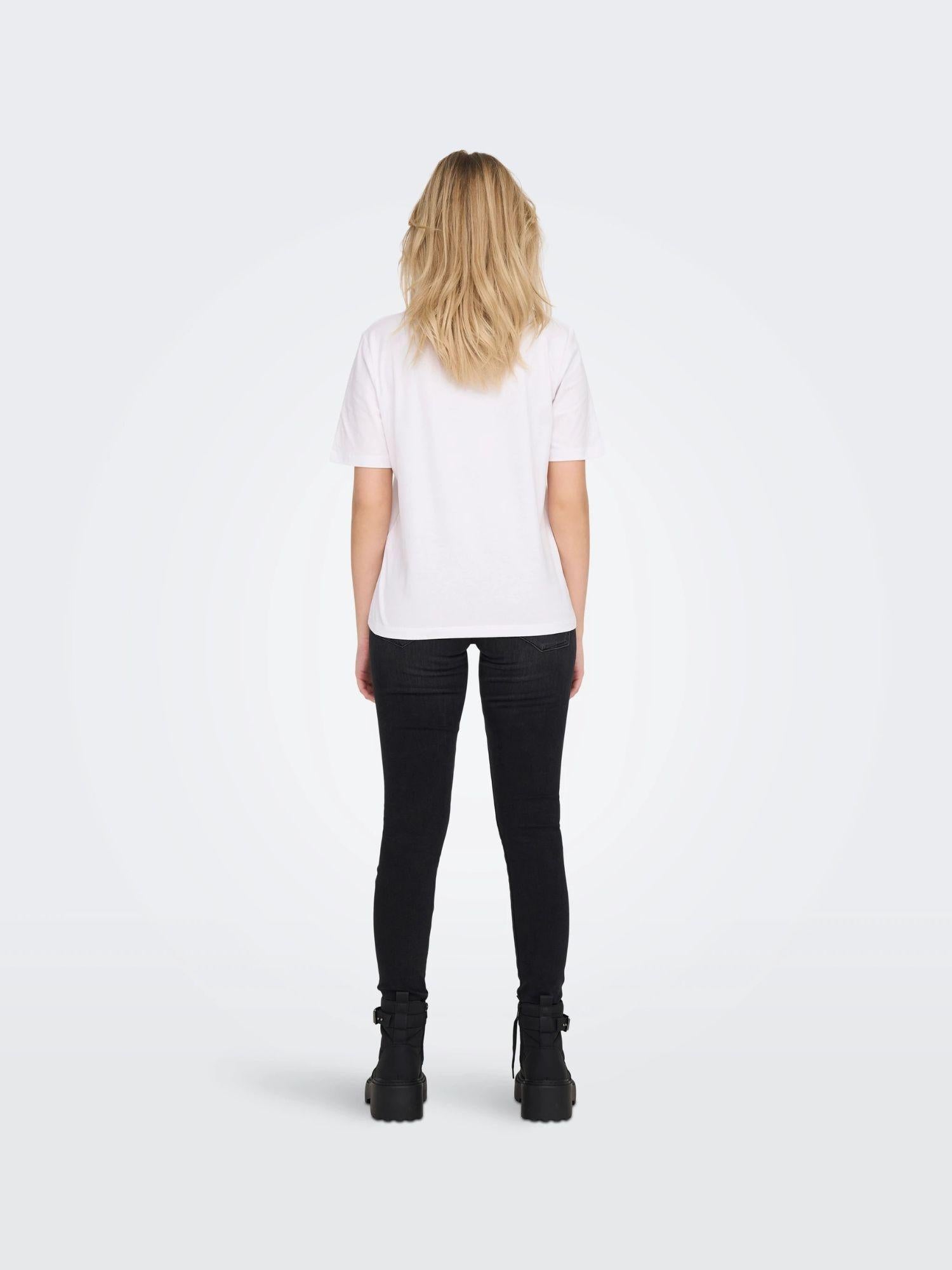 Only ONLONLY T-shirt Donna Bianco 15270390 White ONLY