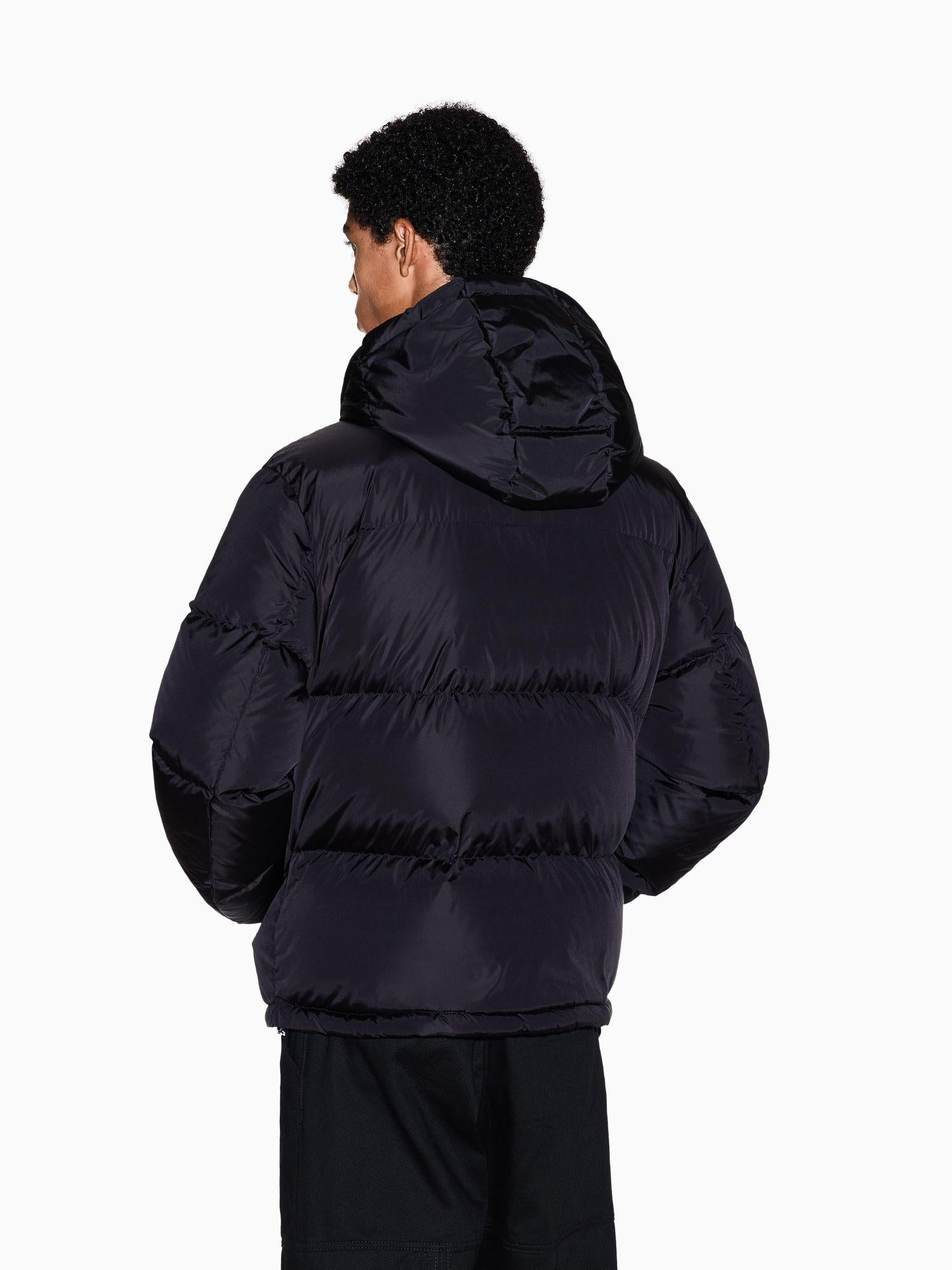 Armani Exchange Piumino Uomo con Cappuccio Nero XM000348 AF12286 UC001 ARMANI EXCHANGE