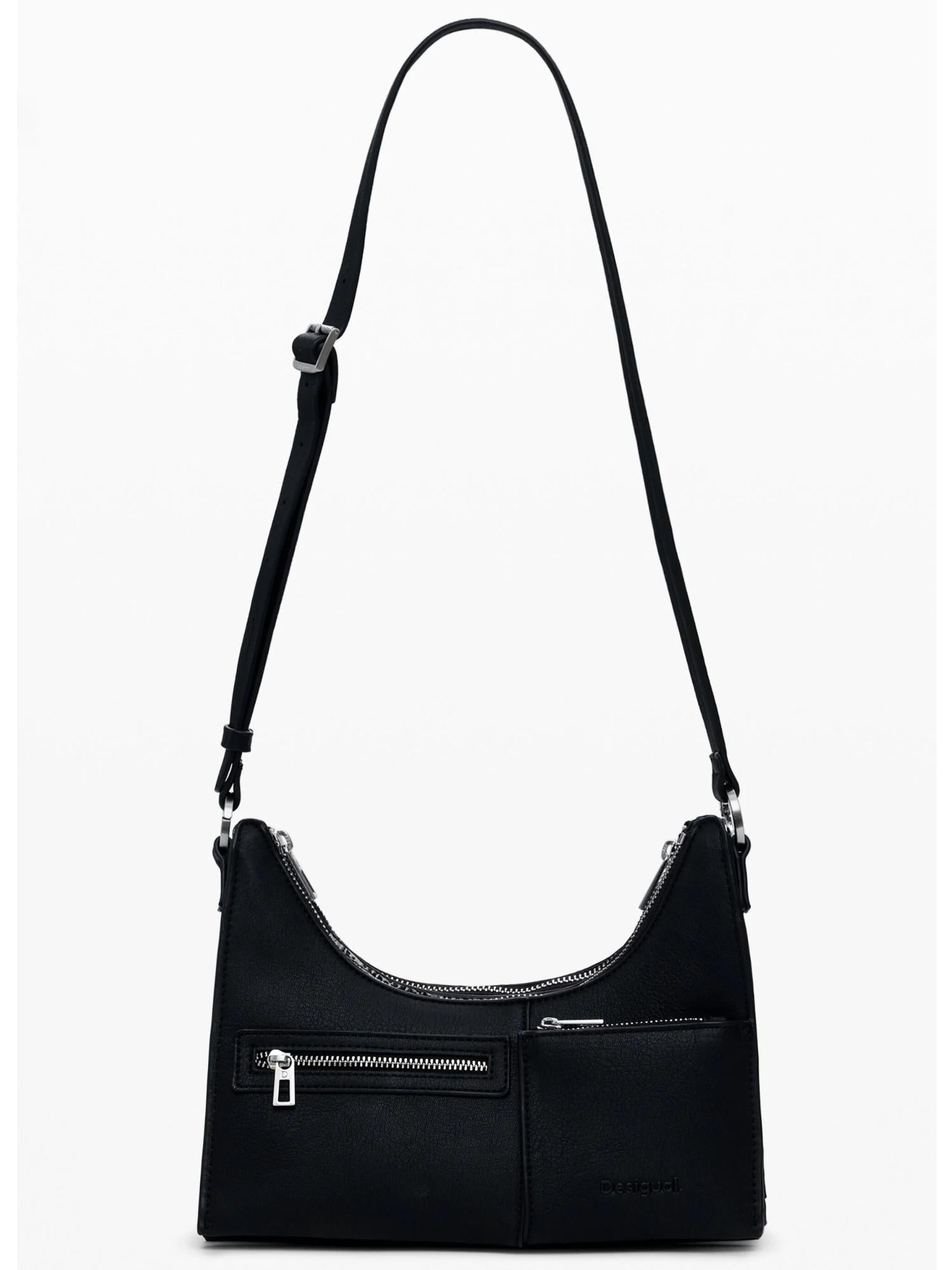 Desigual Piccola borsa bicolore rimovibile Donna Nero 25WAXPB7 2000 DESIGUAL