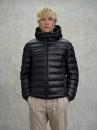 Blauer Giacca Invernale Uomo Charles Nera con Interno Verde BLUC02132 7284 999 BLAUER