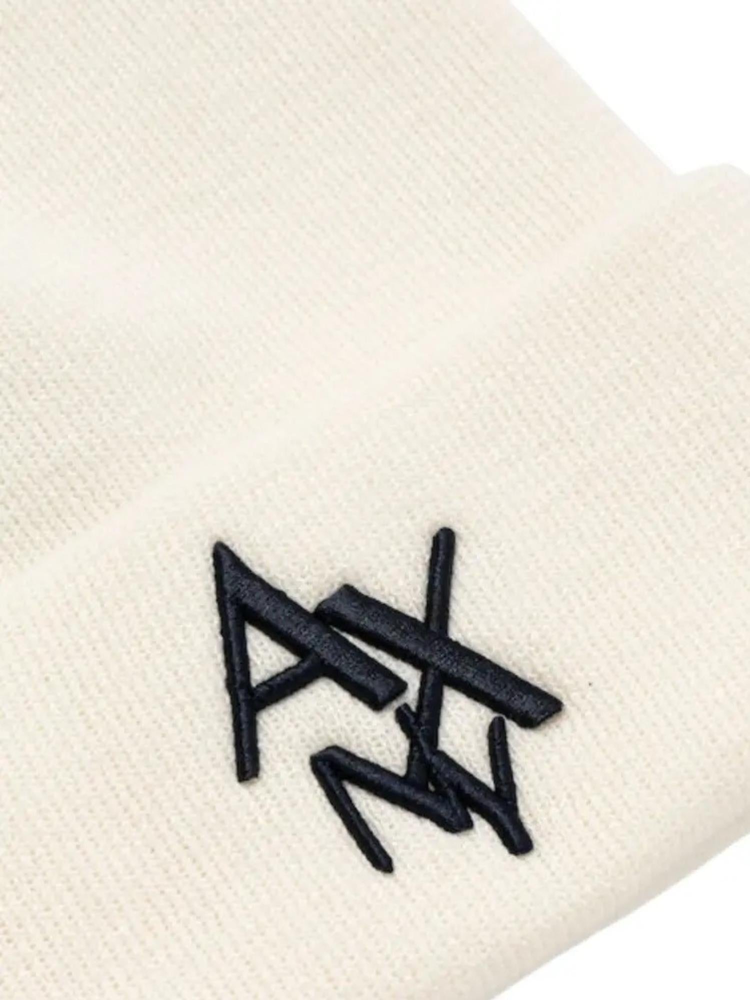 Armani Exchange Cappello Uomo Beanie Bianco XM001531 AF16950 U0009 ARMANI EXCHANGE