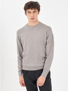 Yes Zee Maglia Girocollo Uomo Grigio M823 MD00 0809 YES ZEE