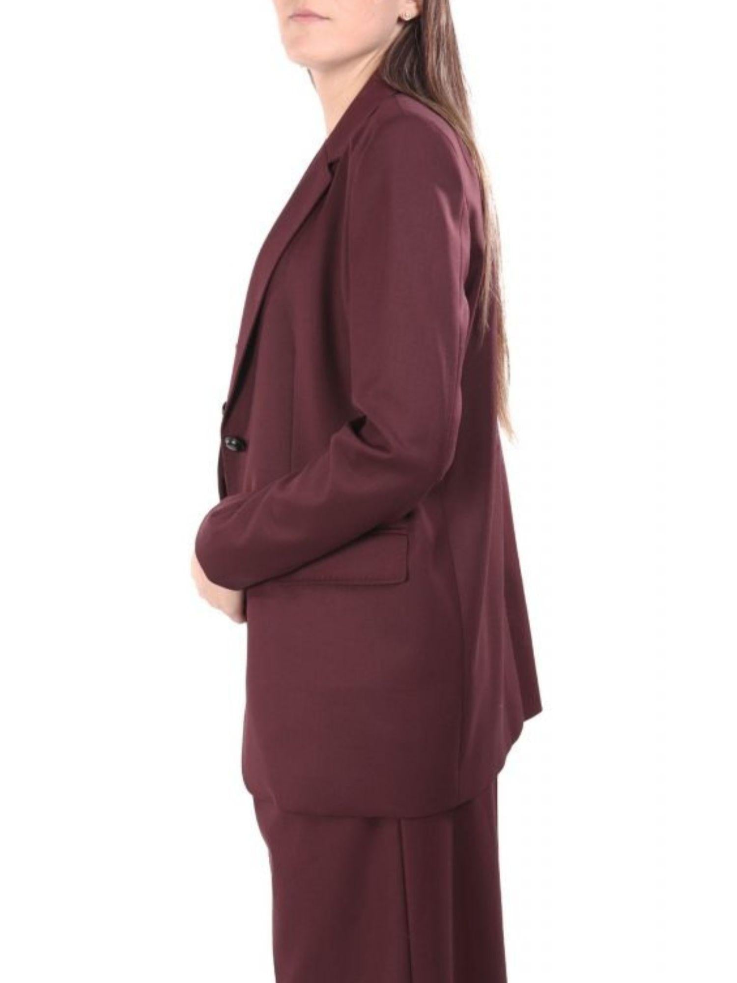 Emme Marella Giacca Donna Agape Bordeaux 2525046101200 005 EMME MARELLA