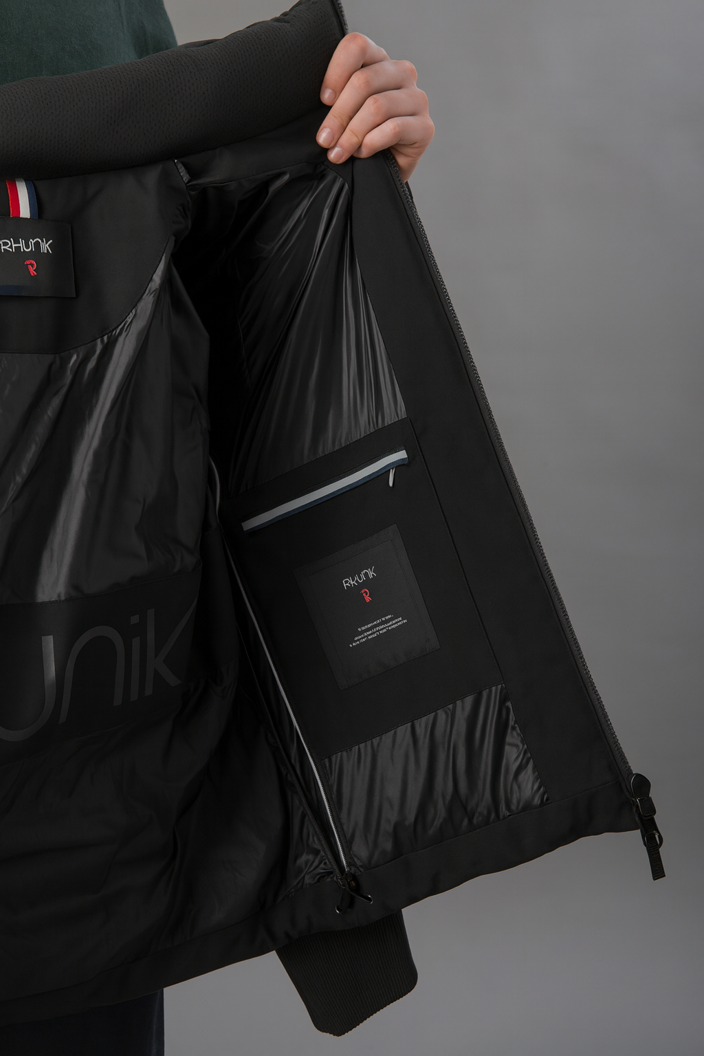 Rihunik Giacca Invernale Uomo Jhonny Nera RIMA263J F0056 999 RIHUNIK