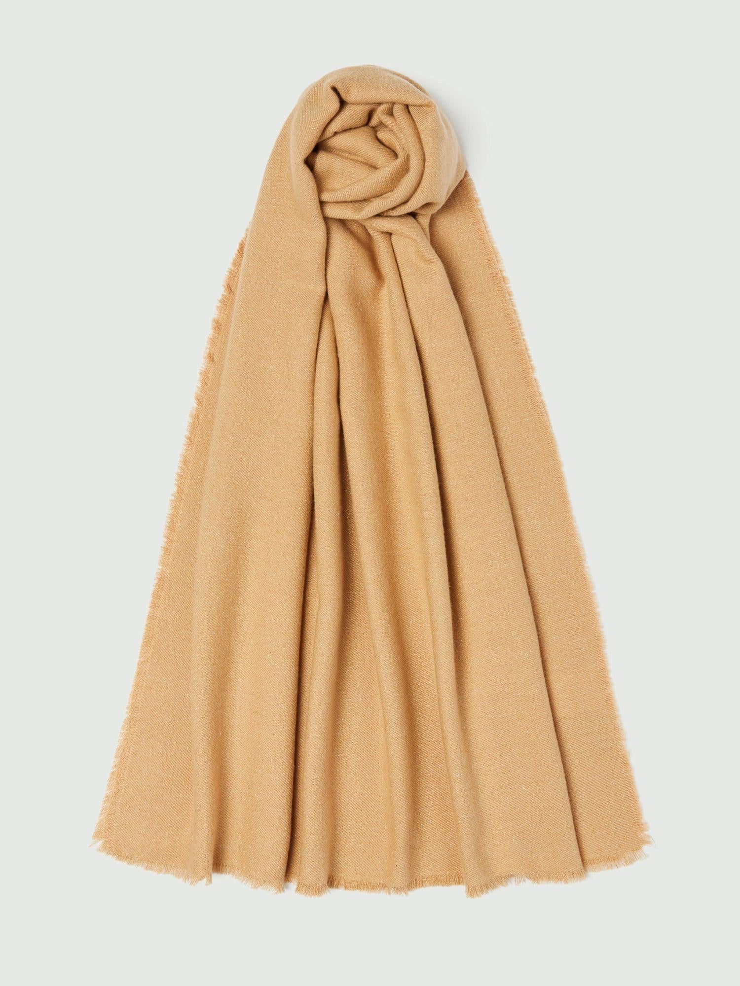 Emme Marella Stola con filo di lurex Ciurma Donna Cammello 2525546011200 003 EMME MARELLA