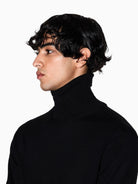 Armani Exchange Maglione dolcevita in misto lana Uomo Nero XM000900 AF11982 UC001 ARMANI EXCHANGE