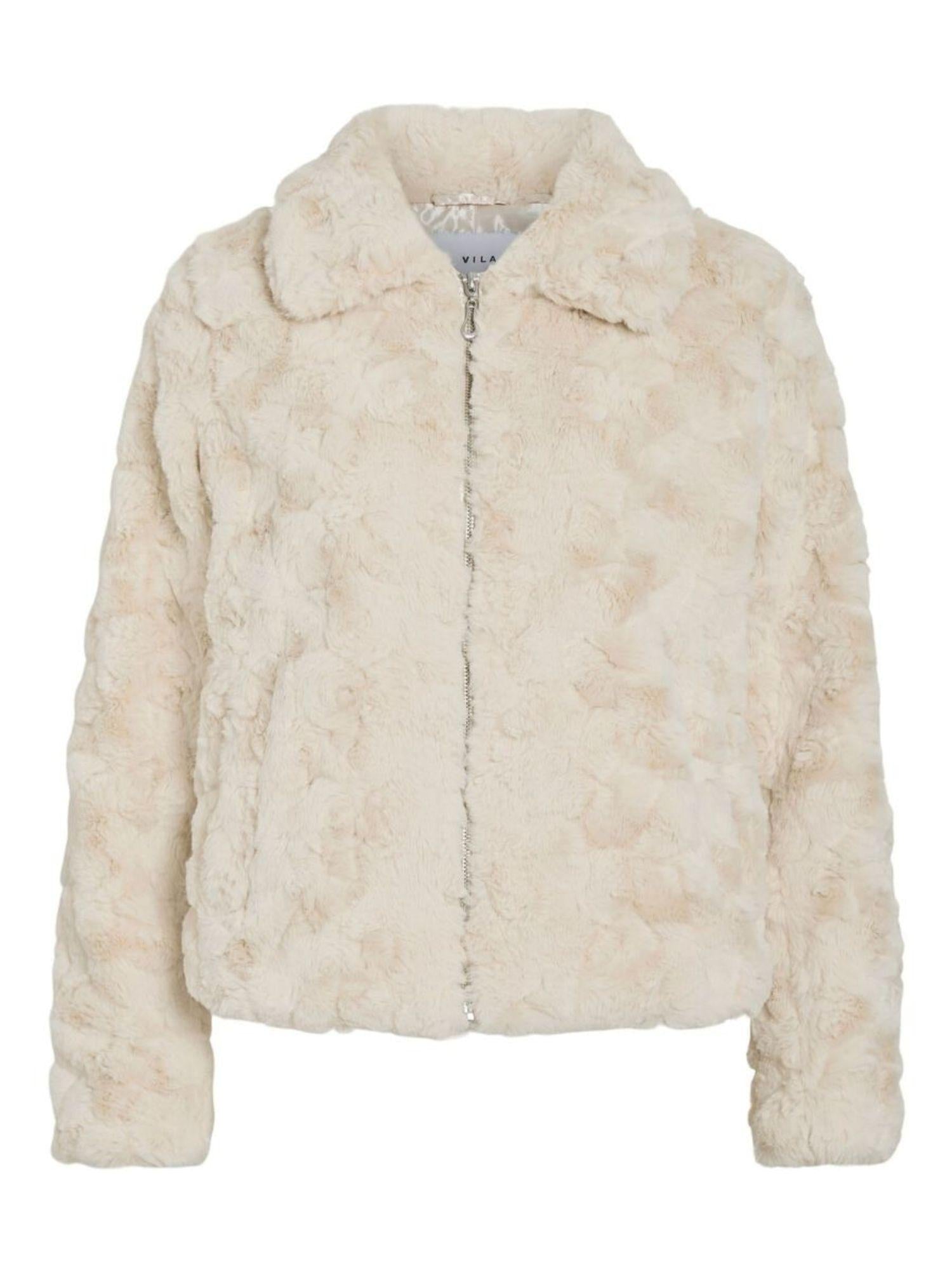Vila Giacca Invernale Donna Dorte Beige 14107888 Grey VILA