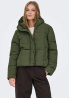 Jacqueline De Yong Giacca Invernale Donna Wonder Verde 15353998 Ivy Green JACQUELINE DE YONG