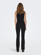Only ONLLISA Pantalone Donna Nero Silver glitter 15308111 Black Silver glitter ONLY
