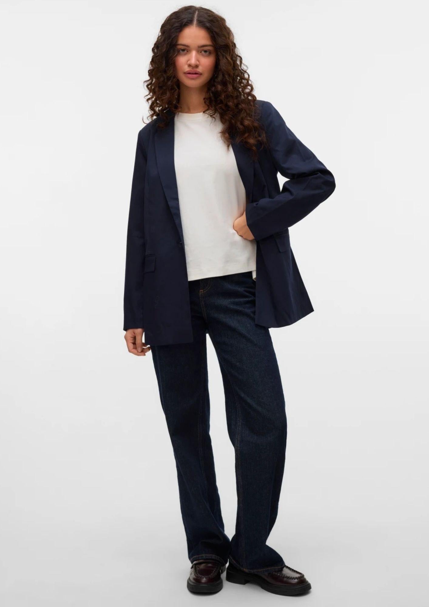 Vero Moda Giacca Donna Nila Blu 10320915 Navy Blazer VERO MODA