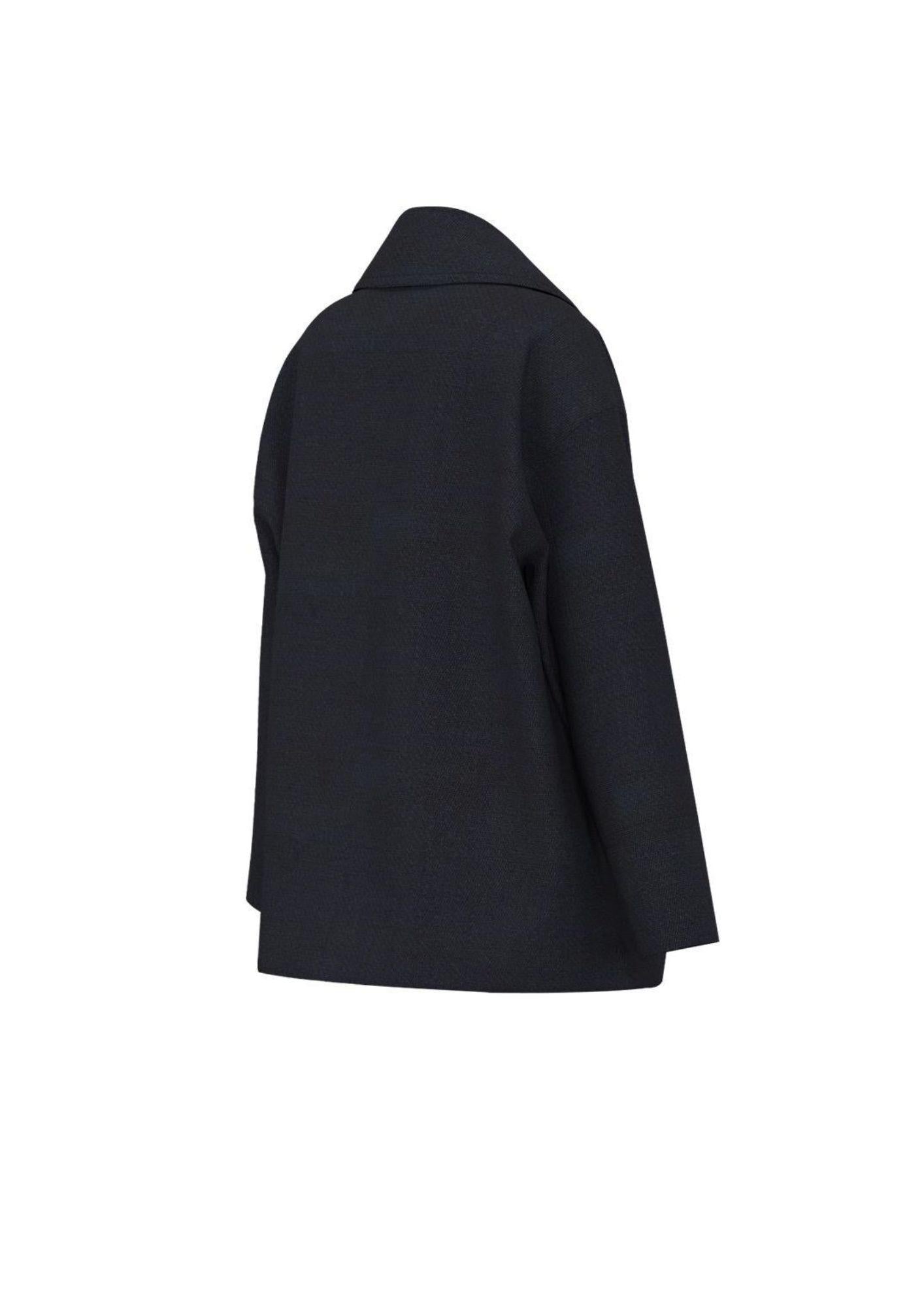 Emme Marella Cappotto Donna Re Blu Notte 2525086042200 004 EMME MARELLA