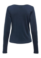 Jacqueline De Yong Maglia Donna Ester Blu 15359915 Total Eclipse JACQUELINE DE YONG