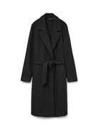 Vero Moda Cappotto Donna Fortuneaya Nero 10278330 Black SOLID VERO MODA