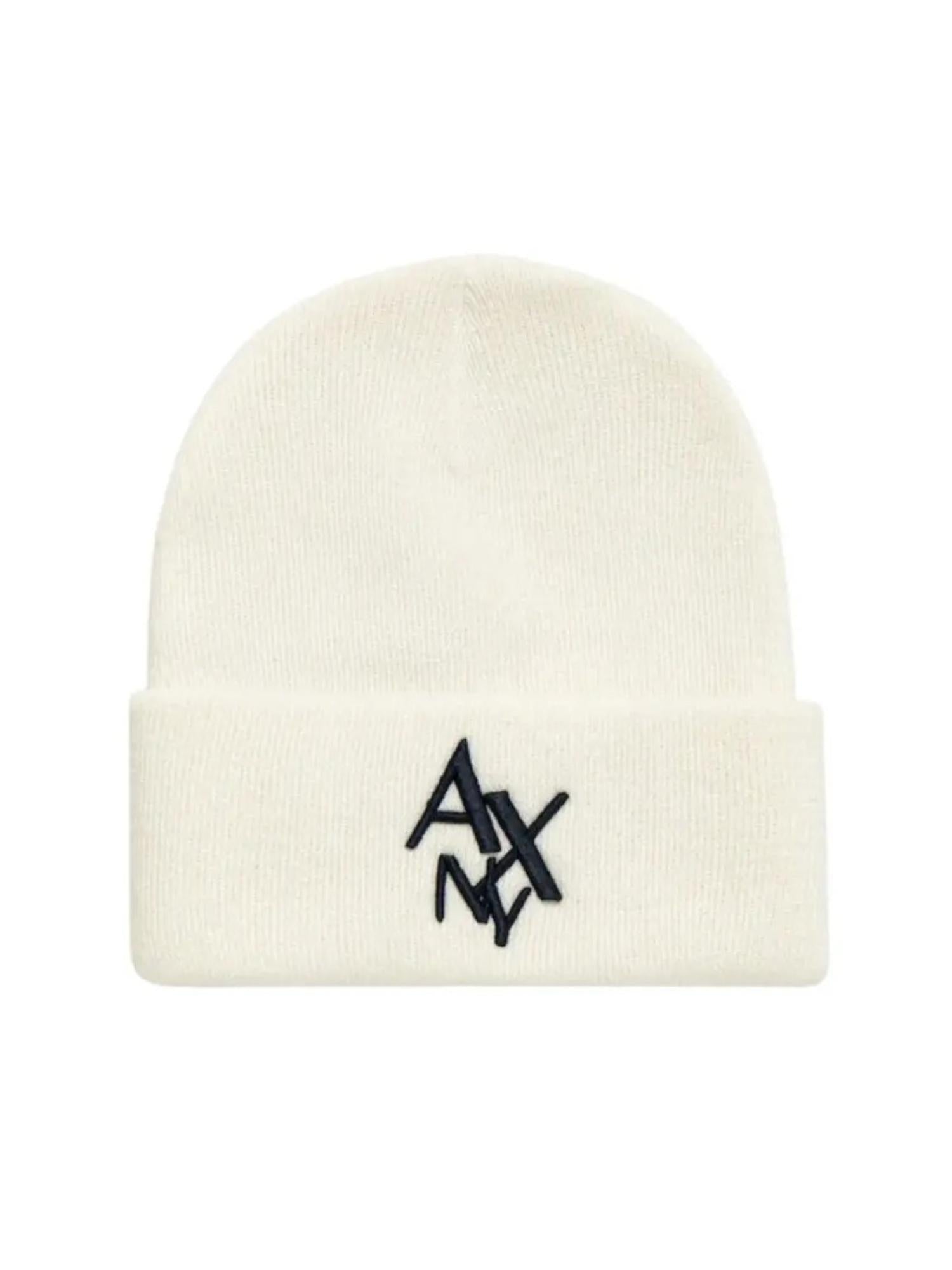Armani Exchange Cappello Uomo Beanie Bianco XM001531 AF16950 U0009 ARMANI EXCHANGE