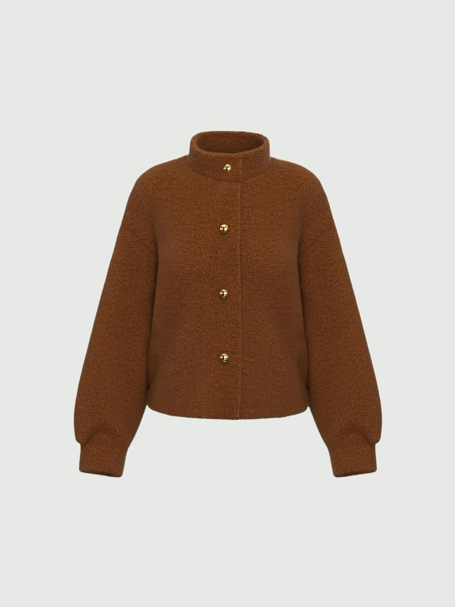 Emme Marella Bomber reversibile Vicenza Cognac 2525456031200 002 EMME MARELLA