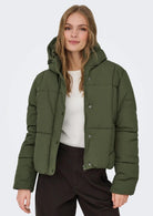 Jacqueline De Yong Giacca Invernale Donna Wonder Verde 15353998 Ivy Green JACQUELINE DE YONG