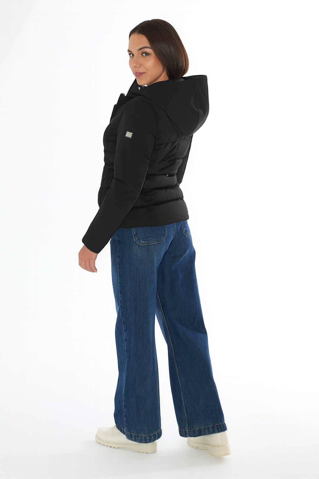 Yes Zee Giubbino Donna Nero J045 M800 0801 YES ZEE