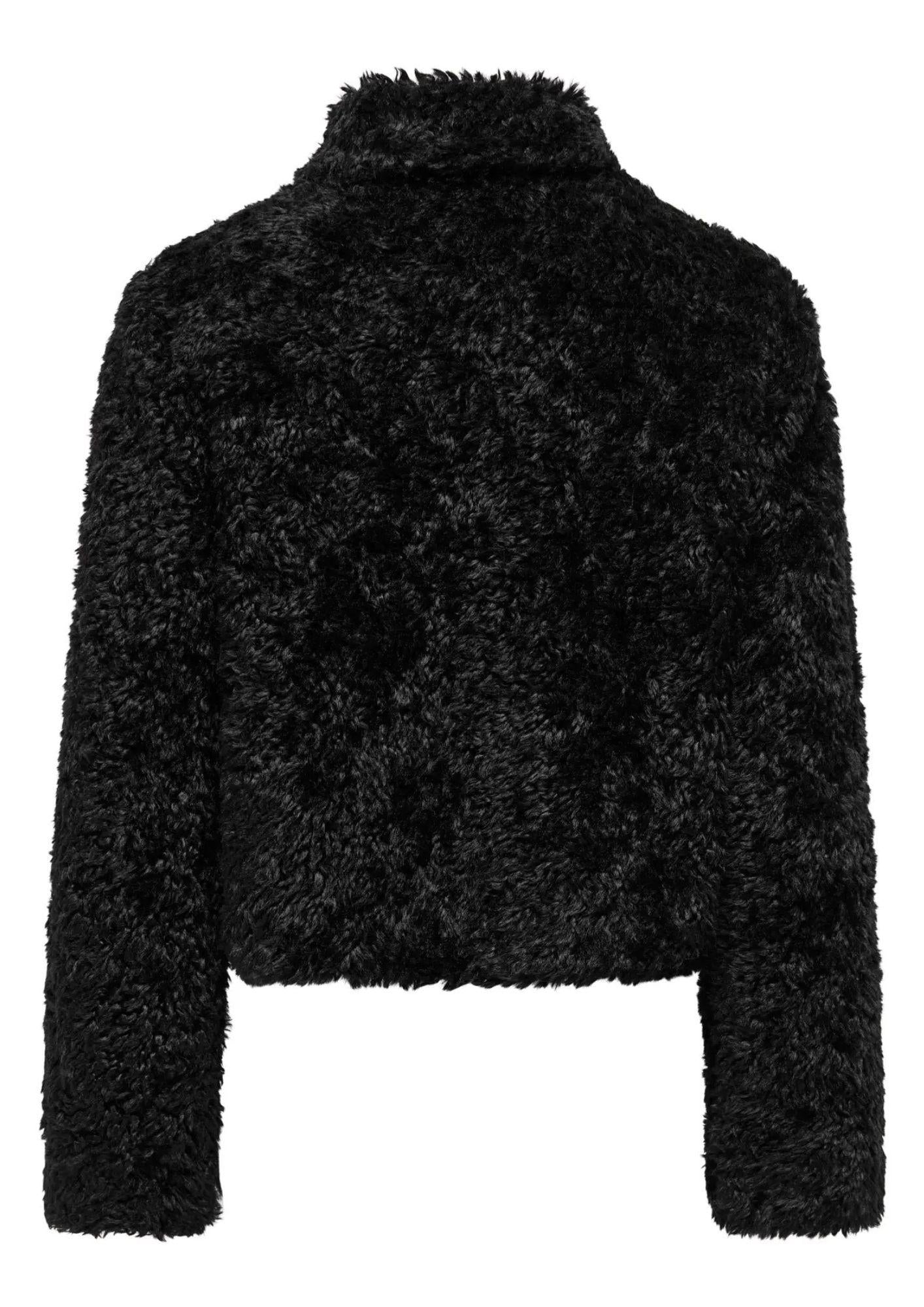 Only Giacca Teddy Donna Ginny Nero 15352795 Black ONLY