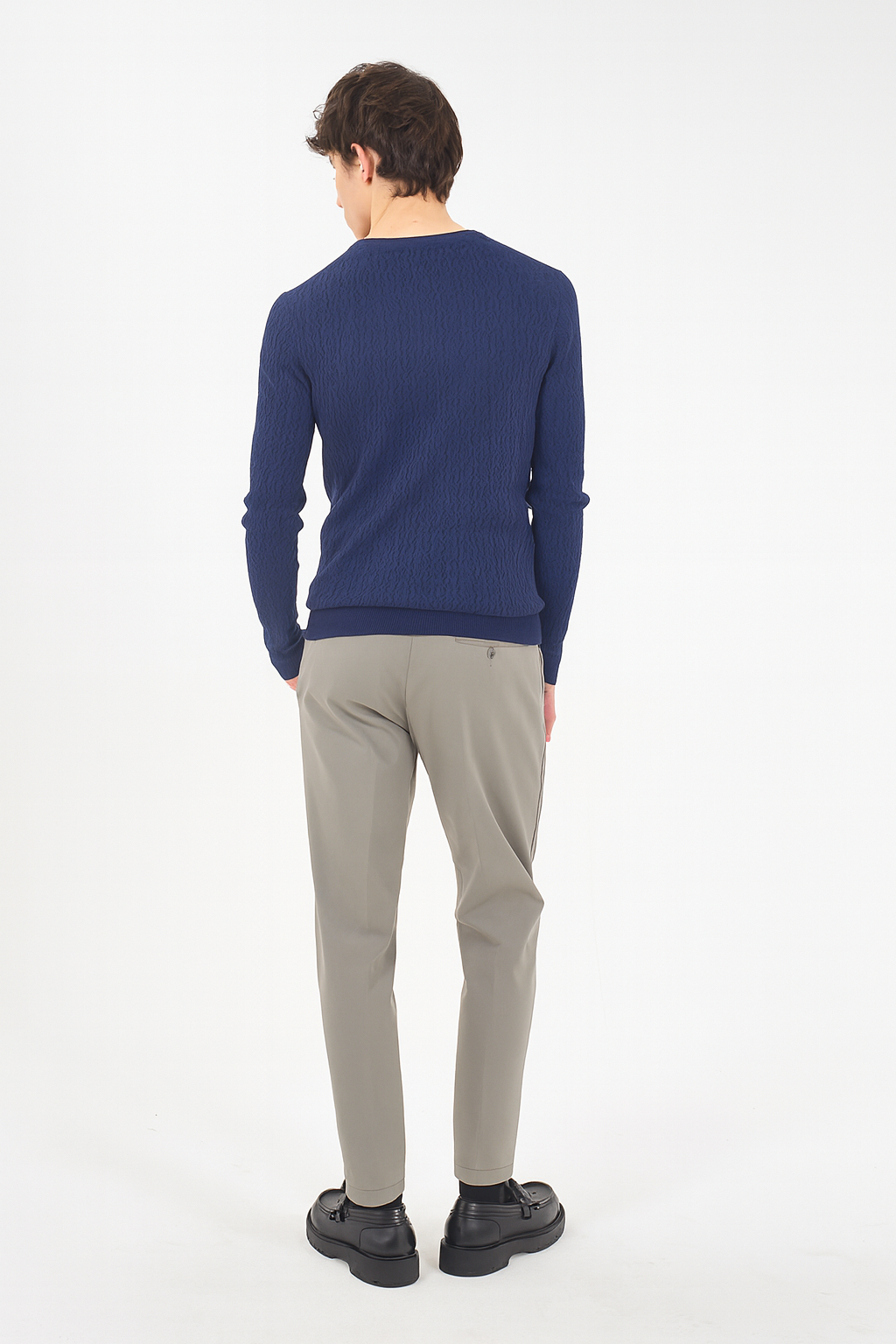 Yes Zee Maglia Uomo Blu M824 ME00 0710 YES ZEE