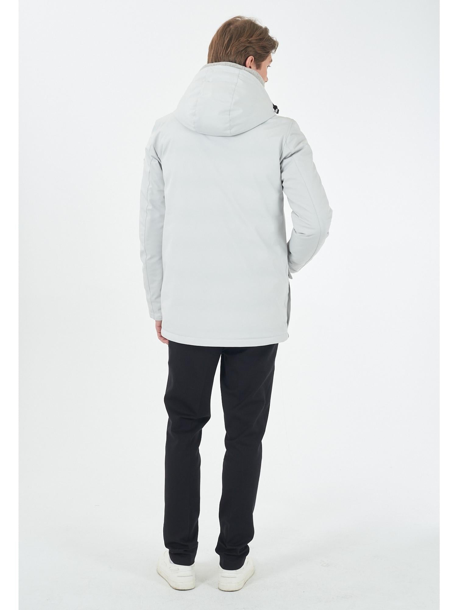 Yes Zee Cappotto Uomo con Trapuntatura interna Ghiaccio O831 B500 0124 YES ZEE
