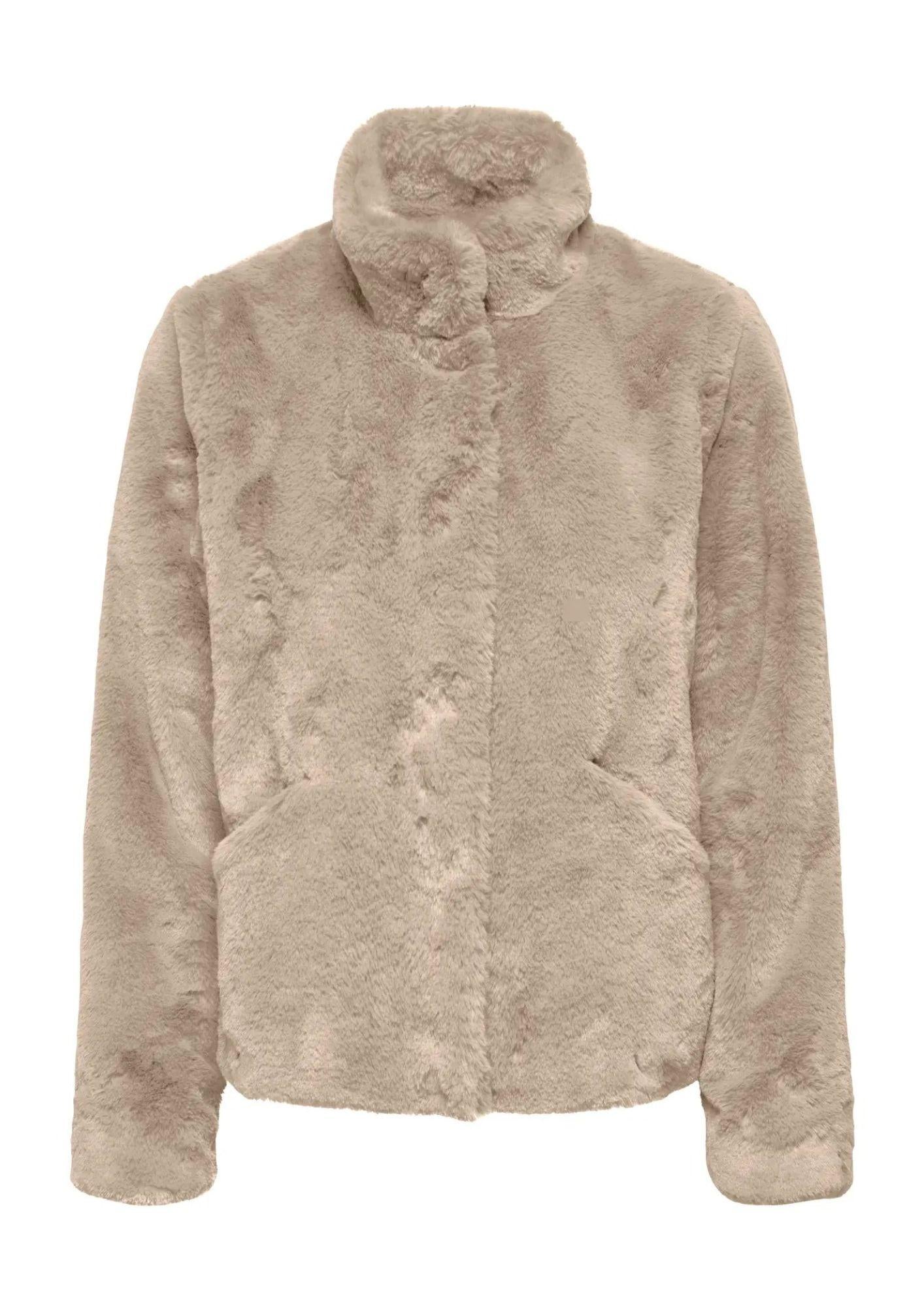 Only Giacca Invernale Donna Onlnewvida Beige 15295423 Humus ONLY