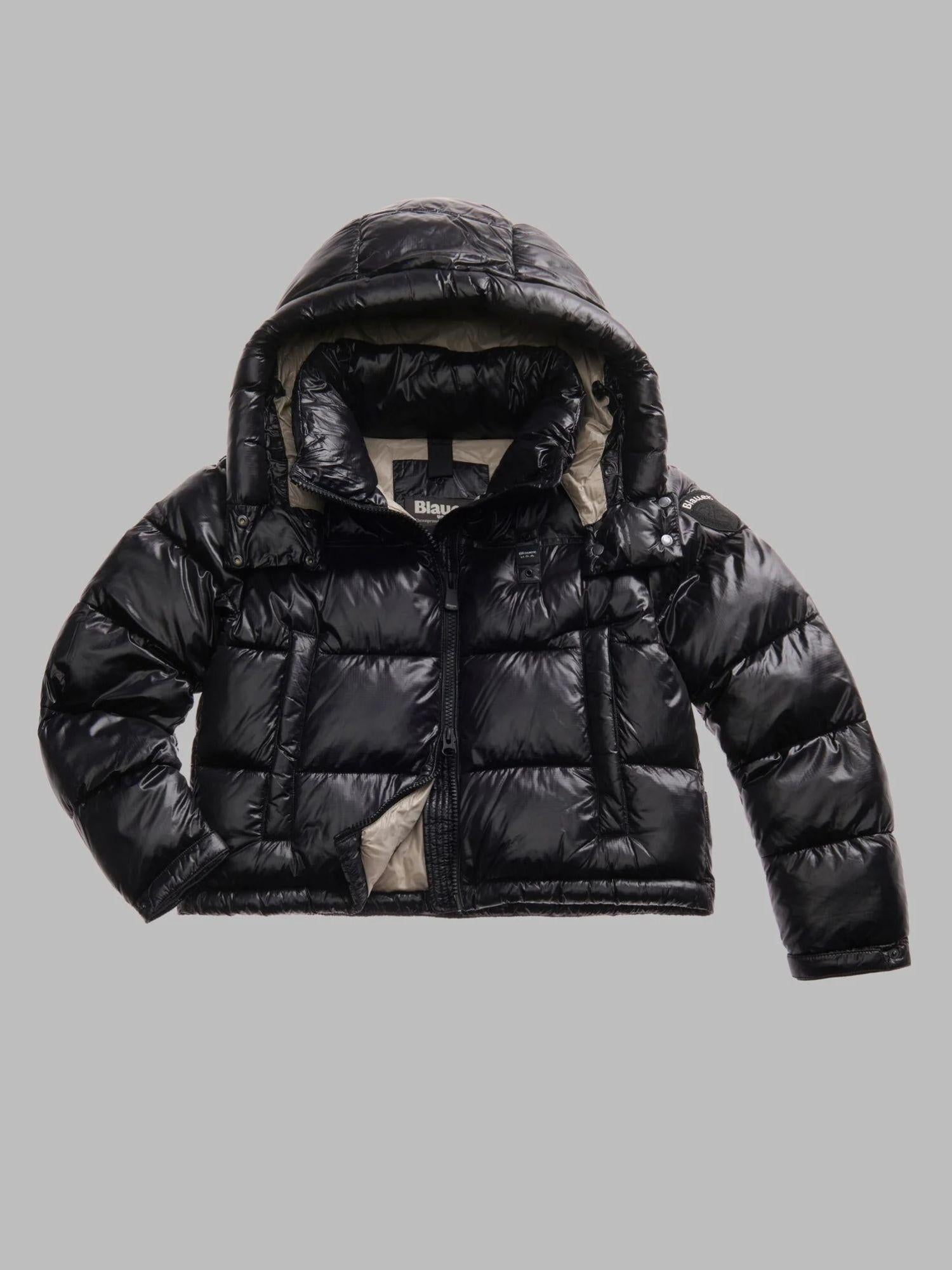 Blauer Giacca Invernale Donna Gloria Nera con Interno Beige BLDC02170 6648 999 BLAUER