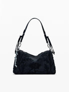Desigual Borsa media con incisioni 3D Donna Nero 25WAXP41 2000 DESIGUAL