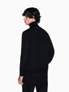Armani Exchange Maglione dolcevita in misto lana Uomo Nero XM000900 AF11982 UC001 ARMANI EXCHANGE