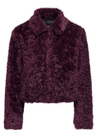 Only Giacca Teddy Donna Ginny Bordeaux 15352795 Mauve Wine ONLY