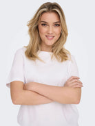 Only ONLONLY T-shirt Donna Bianco 15270390 White ONLY