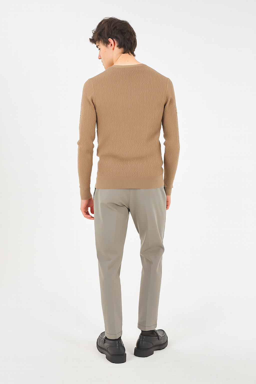 Yes Zee Maglia Uomo Fango M824 ME00 0298 YES ZEE