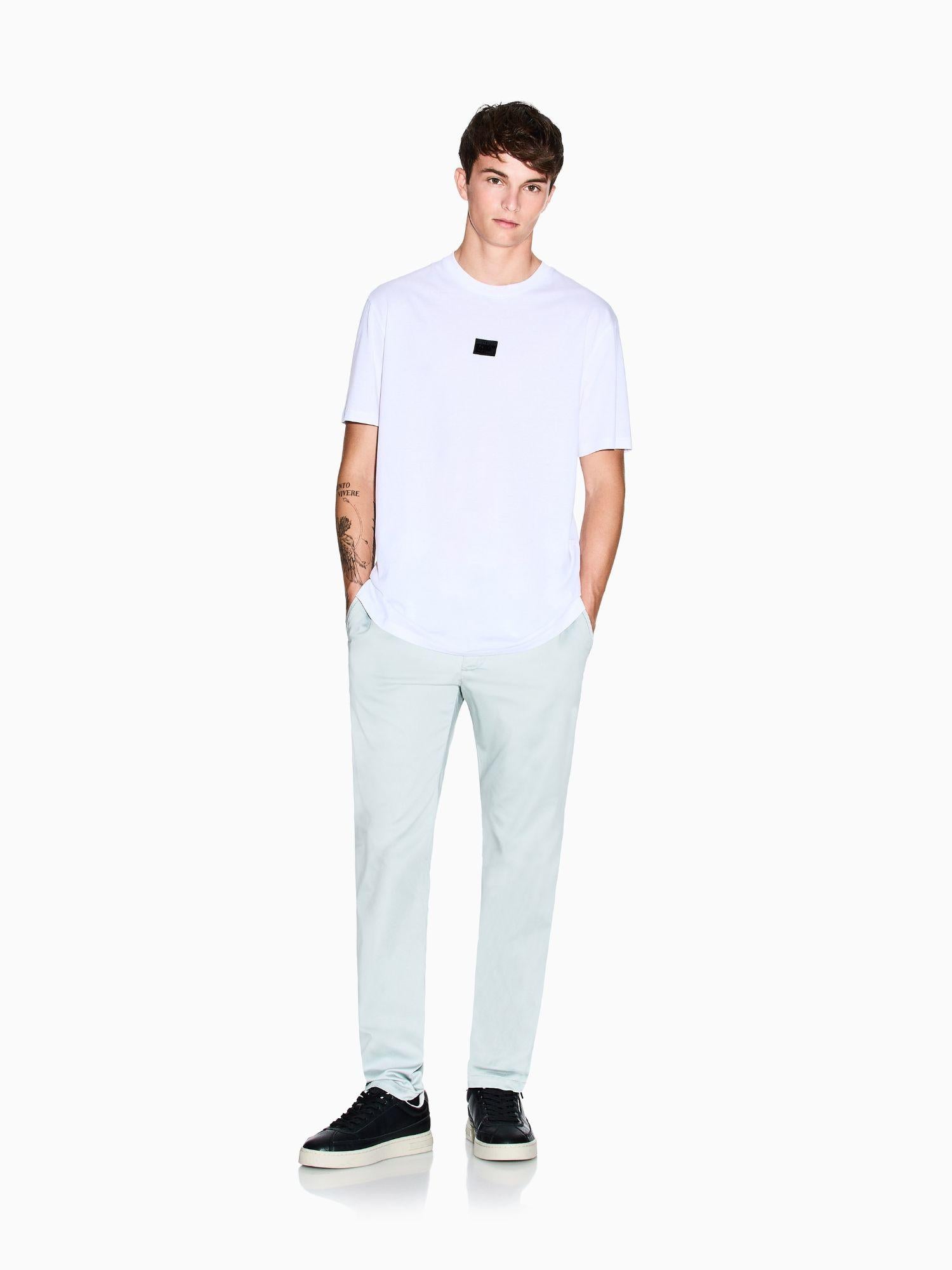 Armani Exchange T-Shirt Uomo Regular Fit Bianco XM001479 AF10364 U0002 ARMANI EXCHANGE