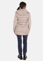 Yes Zee Giacca Lunga Donna Beige O045 M800 0222 YES ZEE