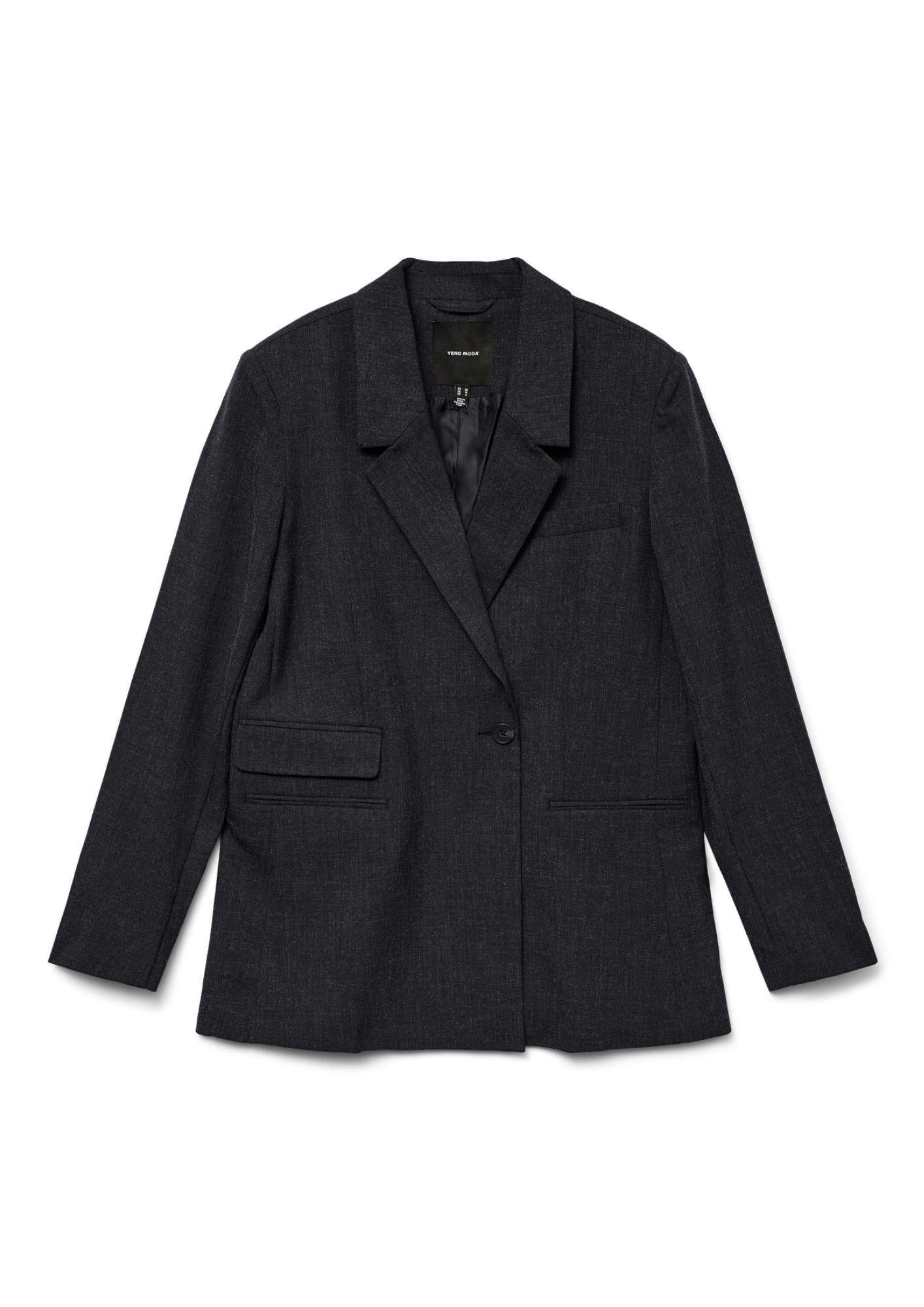 Vero Moda Giacca Donna Bestie Grigio Scuro 10331959 Dark Grey Melange VERO MODA