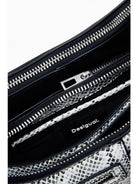 Desigual Piccola borsa bicolore rimovibile Donna Nero 25WAXPB7 2000 DESIGUAL