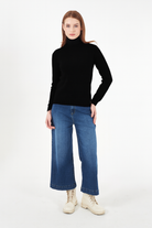 Yes Zee Maglia Donna Nera M048 BT00 0801 YES ZEE
