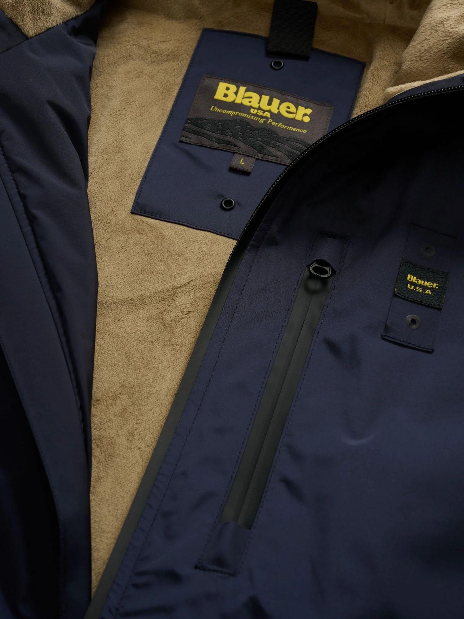 Blauer Trench Jarvis Uomo Blu sodalite BLUK11139 7110 888 BLAUER
