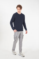 Yes Zee Maglia Girocollo Uomo Blu M805 HN00 0713 YES ZEE