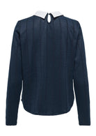 Jacqueline De Yong Top Donna Tonsy Blu 15356685 Total Eclipse CLOUD DANCER JACQUELINE DE YONG