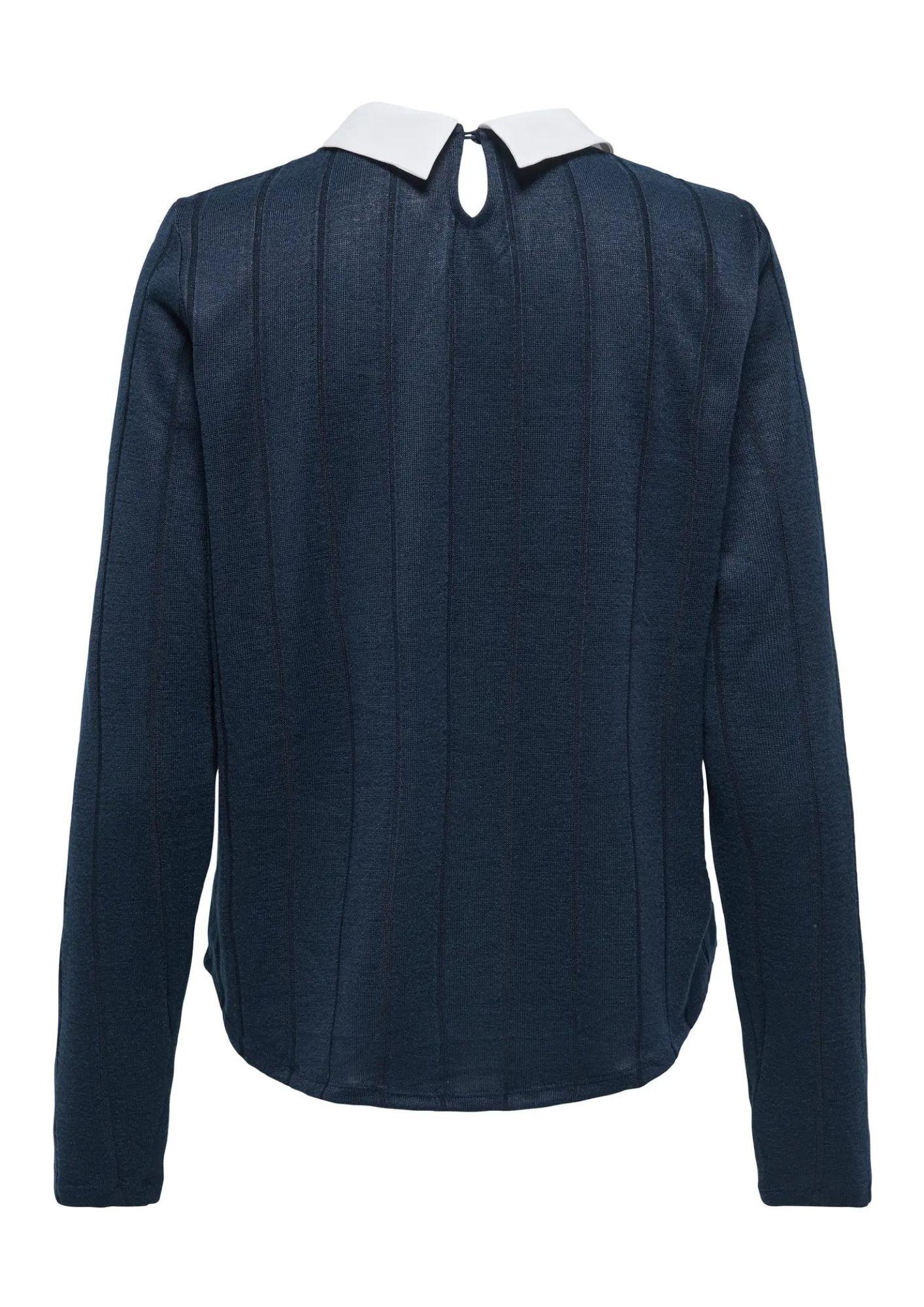 Jacqueline De Yong Top Donna Tonsy Blu 15356685 Total Eclipse CLOUD DANCER JACQUELINE DE YONG