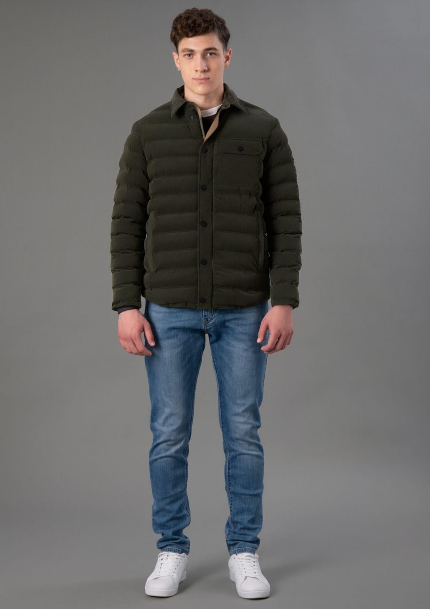 Rihunik Giacca Invernale Uomo Gordon Forest Green RIMA261J F0149 102 RIHUNIK