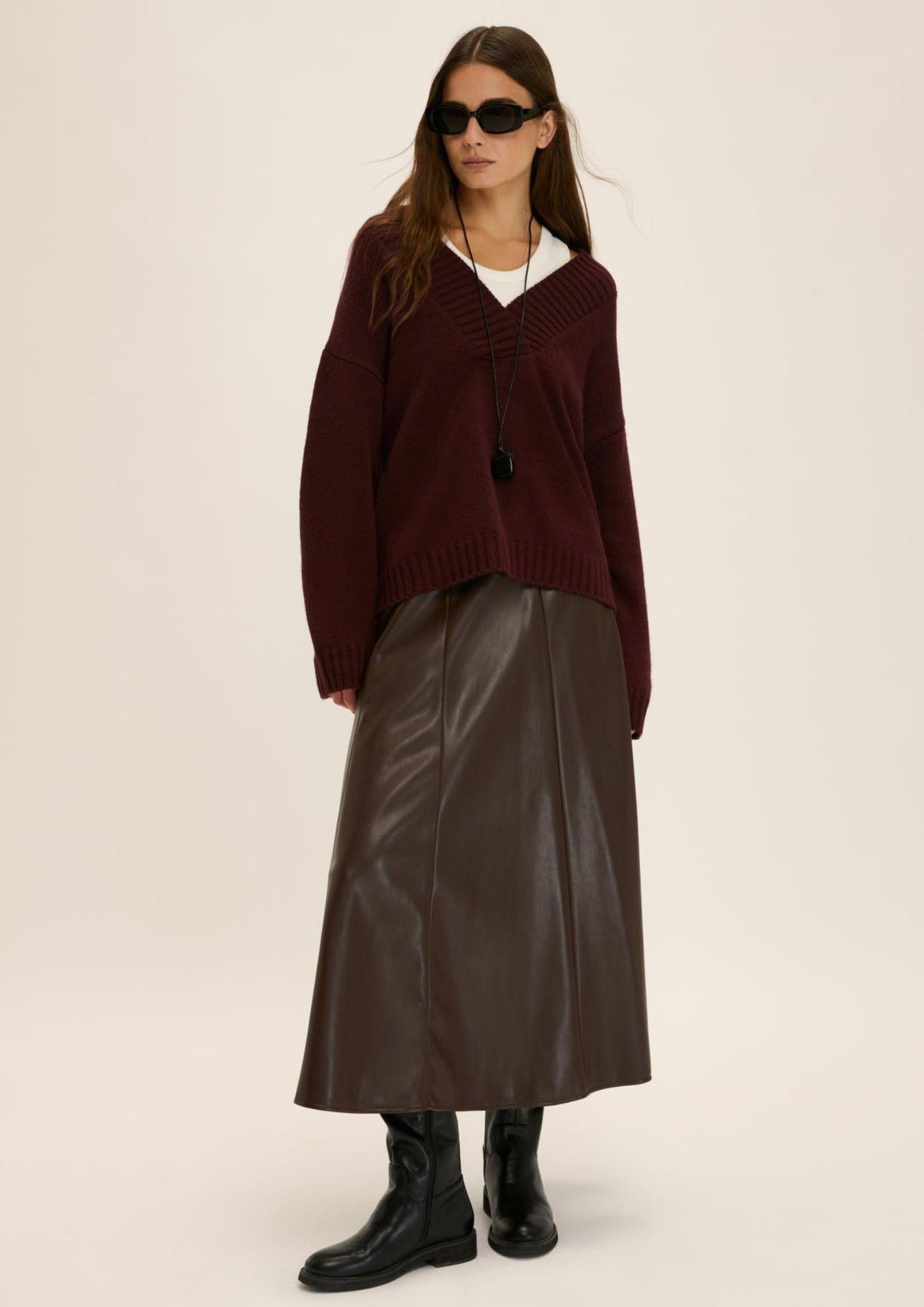Emme Marella Maglia Donna Ondina Bordeaux 2525366075200 004 EMME MARELLA