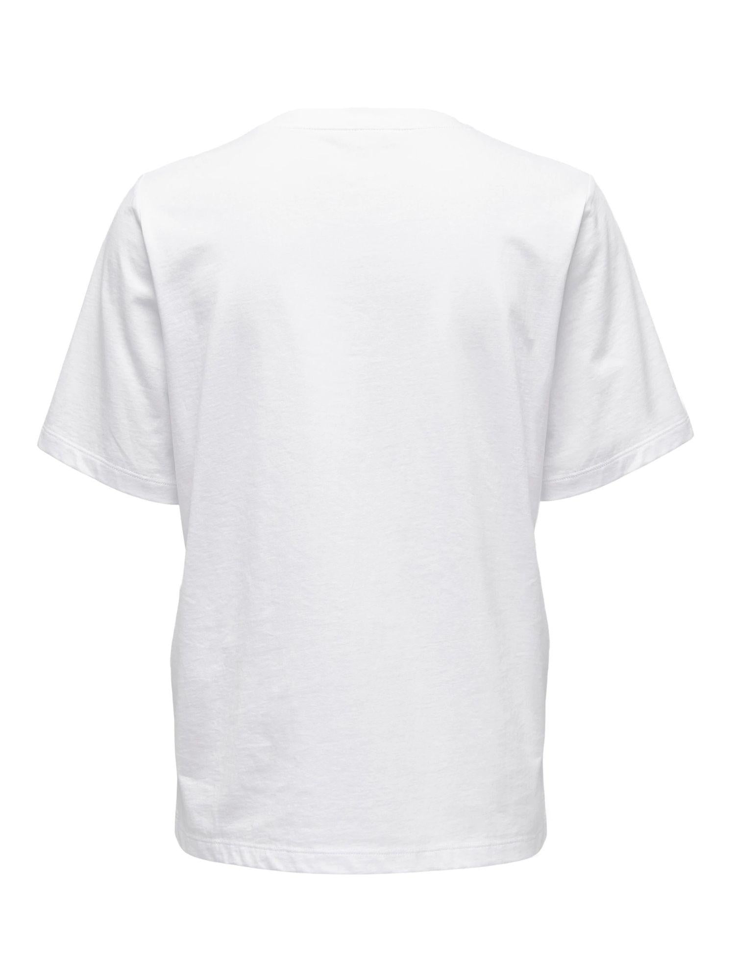 Only ONLONLY T-shirt Donna Bianco 15270390 White ONLY