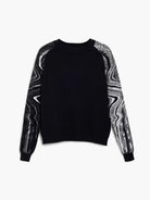 Desigual Maglione a maniche marmorizzate Donna Nero 25WWJF28 2000 DESIGUAL