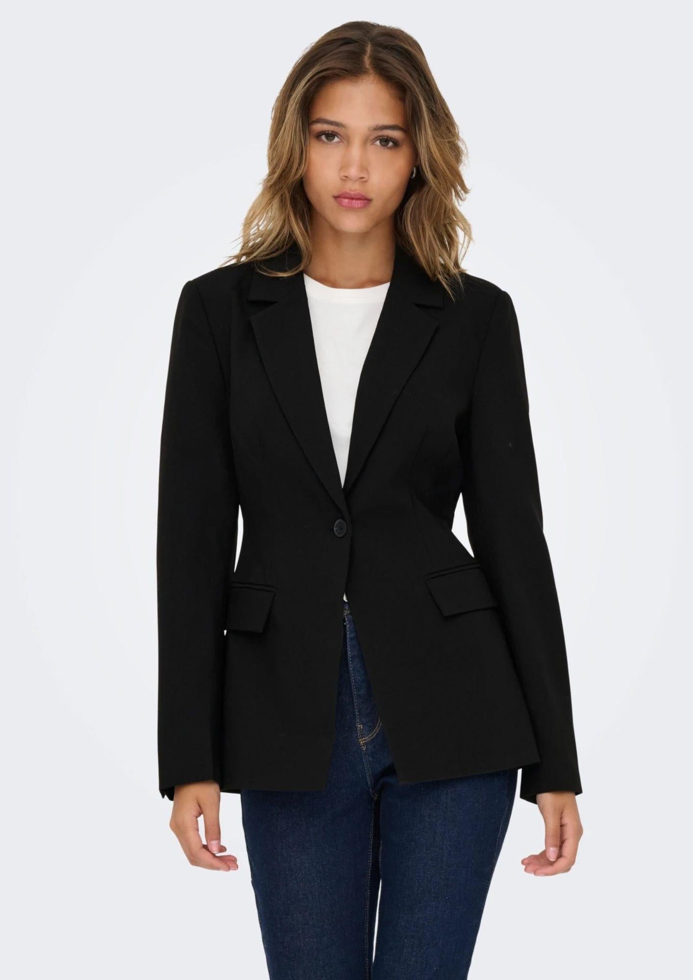 Only Giacca Donna Raven Nero 15357457 Black ONLY