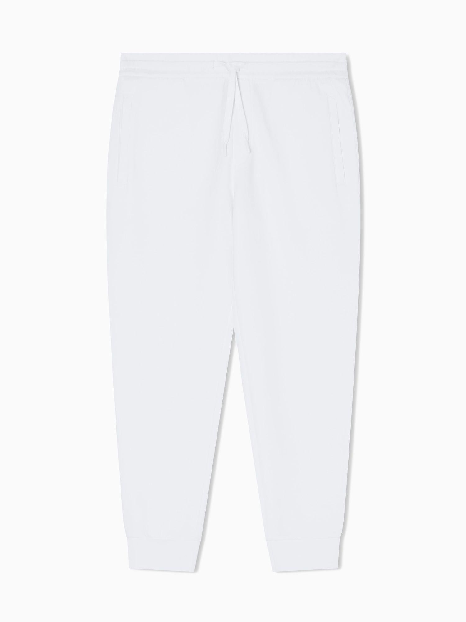Armani Exchange Pantaloni jogger con logo sul retro Uomo Bianco XM000373 AF10818 U0009 ARMANI EXCHANGE