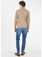 Yes Zee Maglia Dolcevita Uomo Fango M800 HL00 0298 YES ZEE