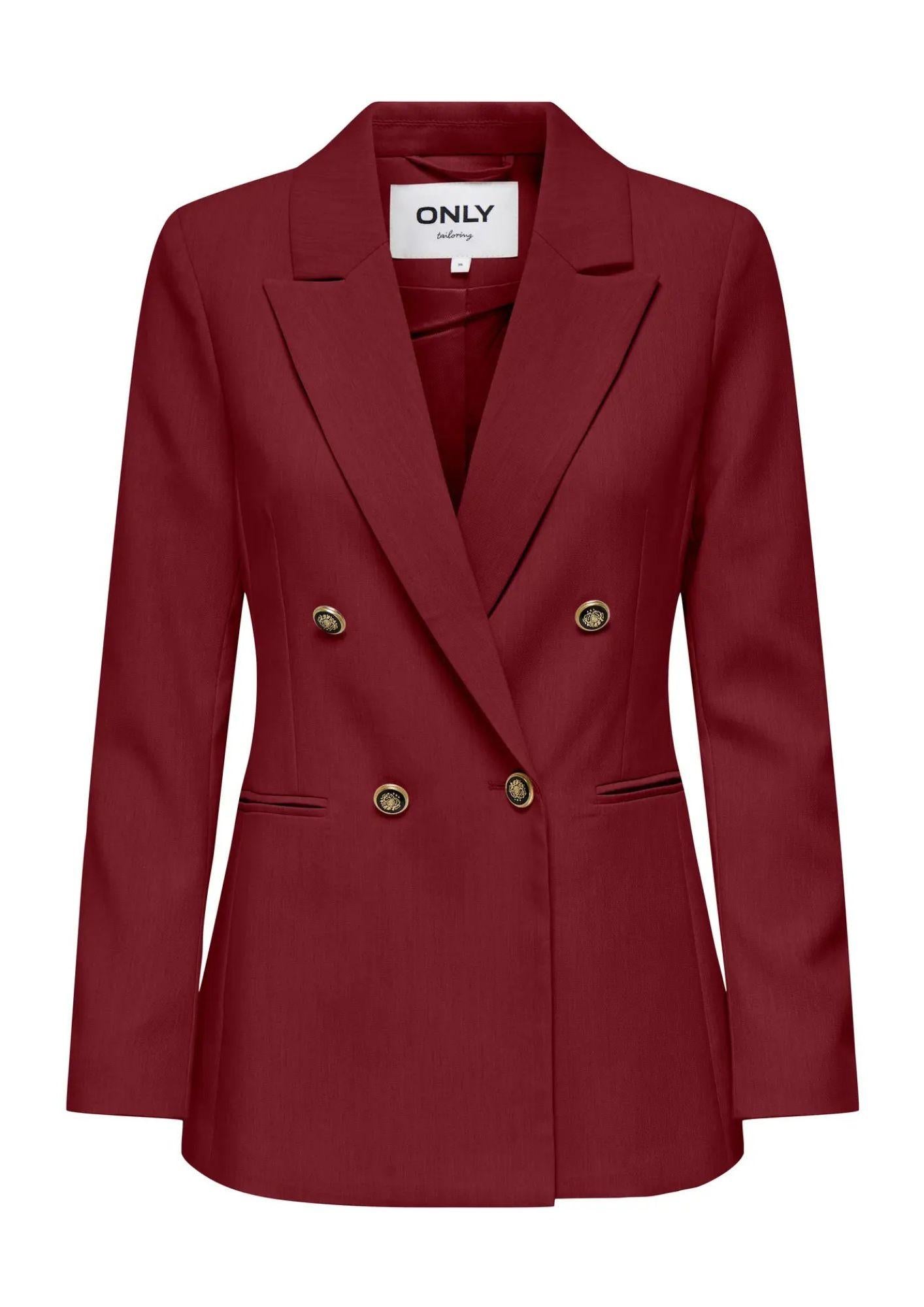 Only Giacca Donna Onlastrid Viola 15294709 Cabernet ONLY